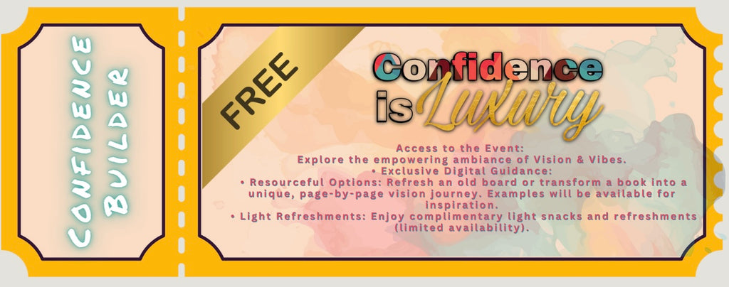 Free Entry Confidence Builder - 12/28/24 Vision & Vibes Event @ James A Leach Aquatic & Recreation Center  Raeford NC